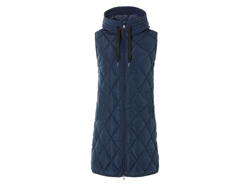 esmara® Dámská dlouhá vesta (navy modrá, S(36/38))