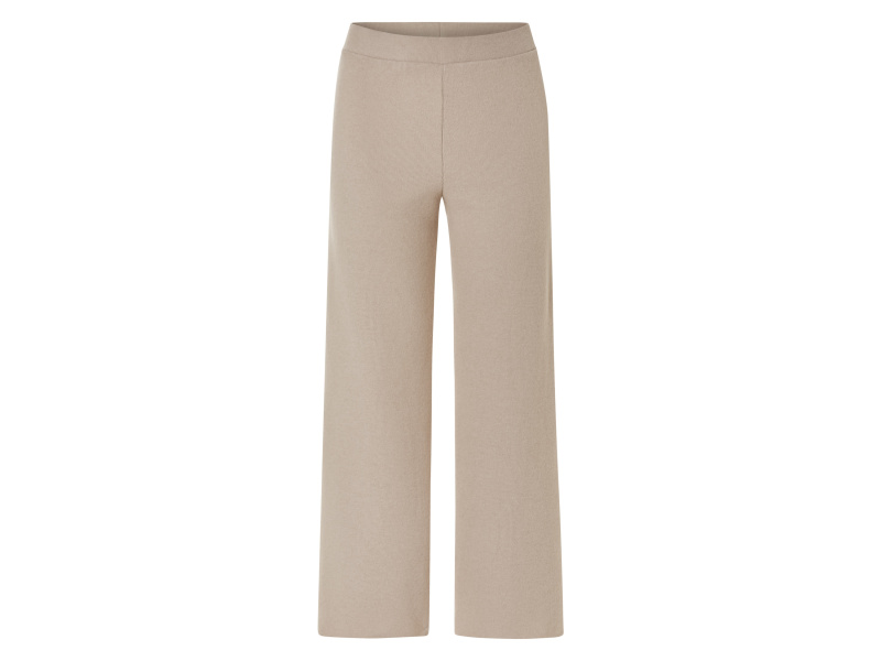 esmara® Dámské kalhoty (rovná noha, béžová, XS (32/34))