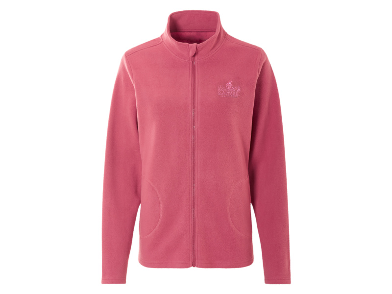 esmara® Dámská fleecová mikina (světle růžová, L (44/46))