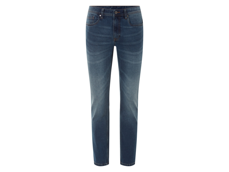 Livergy® Pánské džíny "Slim Fit" (tmavě modrá, 50 (34/32))