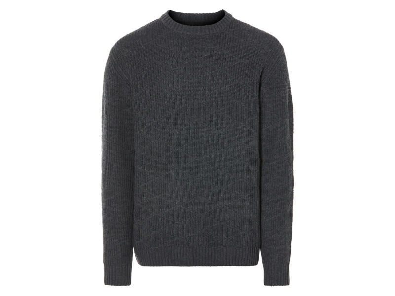 Livergy® Pánský pletený svetr (Xxl (60/62), šedá)