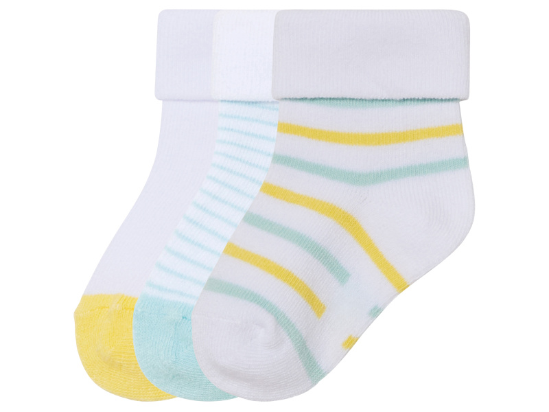 lupilu® Chlapecké ponožky s BIO bavlnou, 3 páry (19/22)