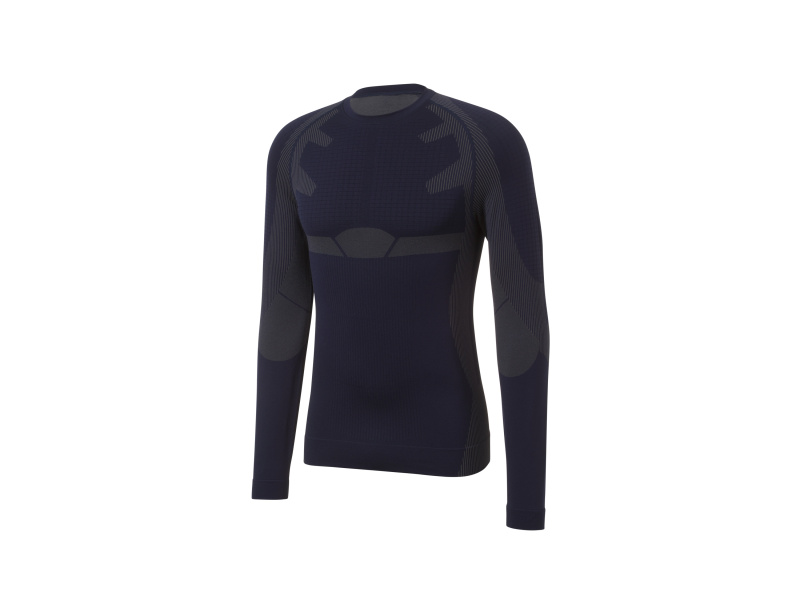 Crivit Pánské funkční bezešvé motorkářské spodní triko (navy modrá, M (48/50))