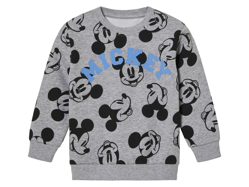 Chlapecká mikina (Mickey Mouse šedá, 122/128)