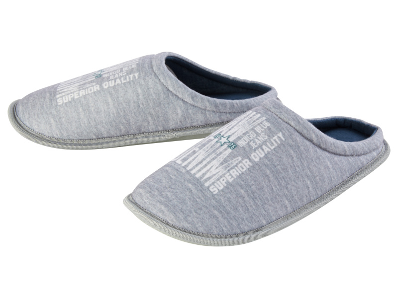 Livergy® Pánská domácí obuv (42/43, šedá)