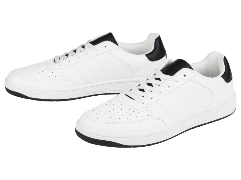 Livergy® Pánská obuv „Sneaker" (bílá/černá, 42)