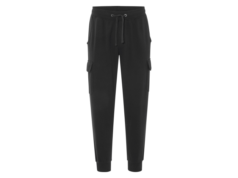 Livergy® Pánské cargo tepláky (černá, L (52/54))