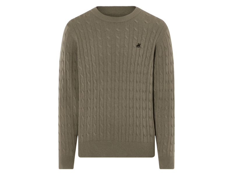 Livergy® Pánský svetr (hnědá, L (52/54))