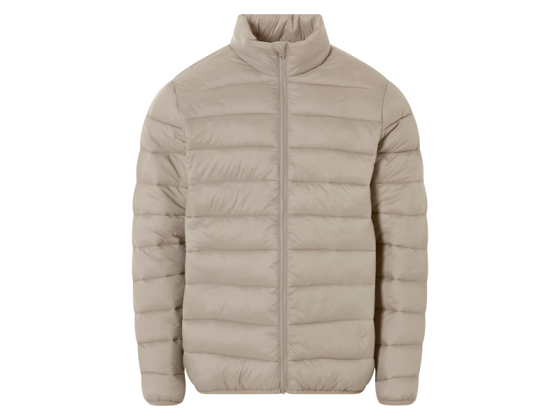 Livergy® Pánská prošívaná bunda (béžová, XXL (60/62))