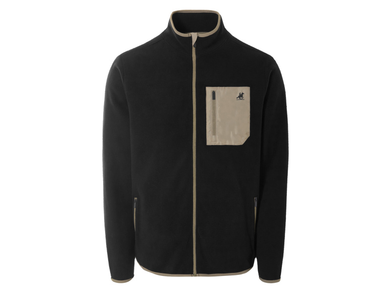 Livergy® Pánská fleecová mikina (černá, XL (56/58))