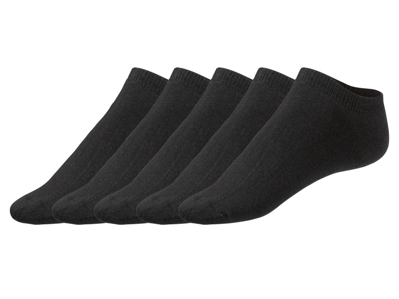 Livergy® Pánské termo ponožky, 5 párů (39-42, černá)