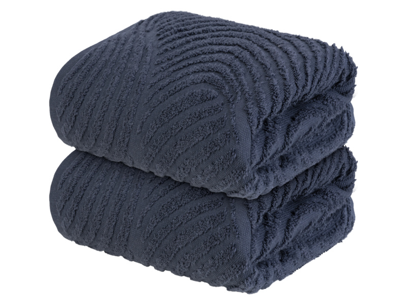 Livarno home Froté ručník, 50 x 100 cm (modrá)