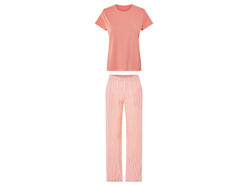 esmara® Dámské pyžamo (korálová, Xs(32/34))