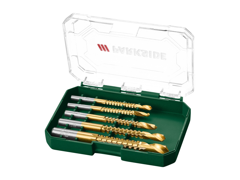 Parkside® Sada vrtáků (Hss frézové vrtáky)