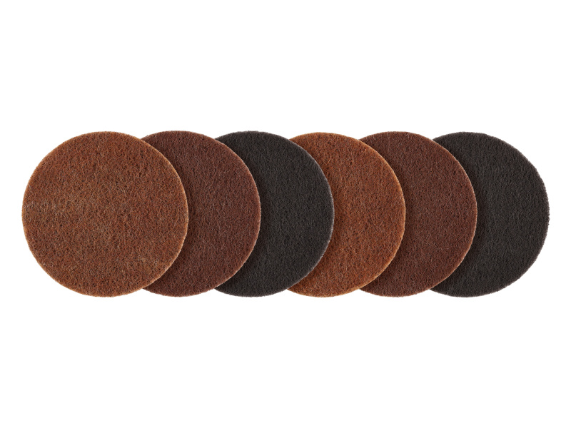 Parkside® Příslušenství k úhlové brusce, Ø 125 mm (brusné kotouče z netkané textilie, 6dílná sada)