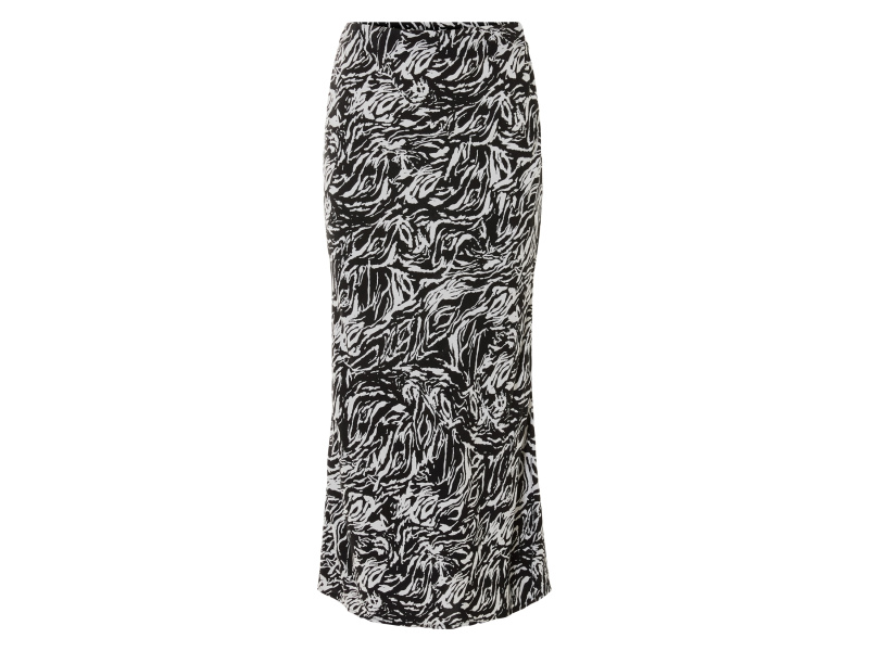 esmara® Dámská midi sukně (černá/béžová, 46)