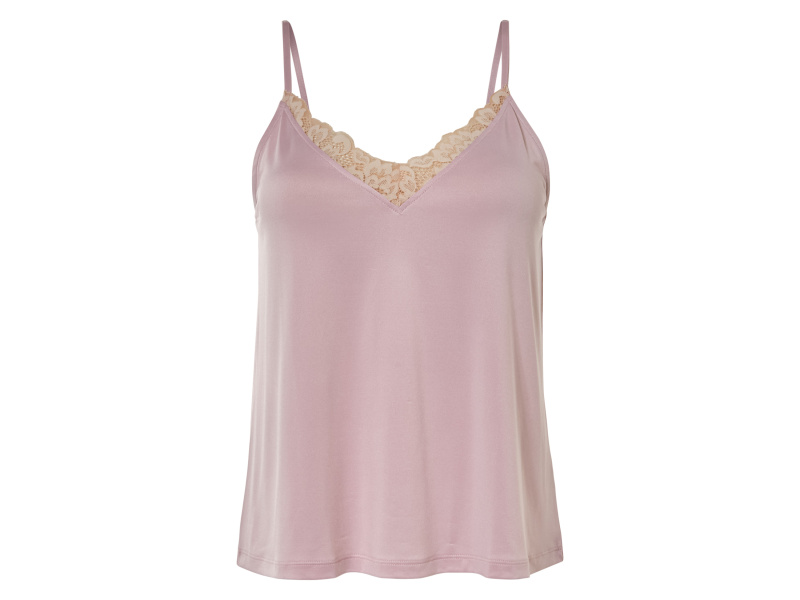 esmara® Dámský top se špagetovými ramínky (hnědá, XS (32/34))