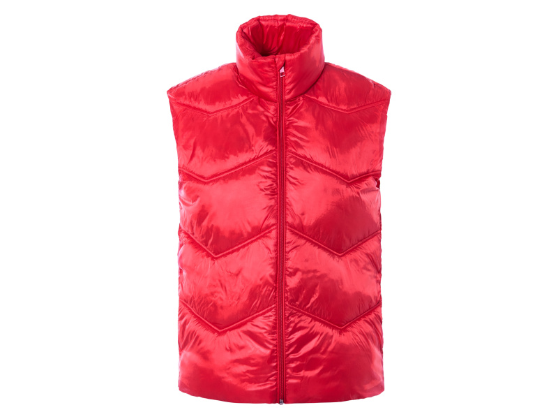 esmara® Dámská prošívaná vesta (červená, Xl(48/50))