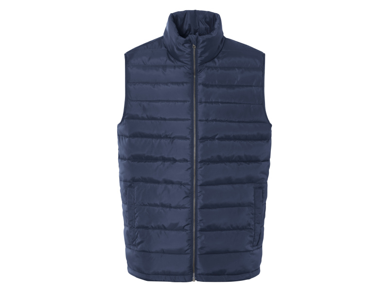 Livergy® Pánská prošívaná vesta (navy modrá, Xxl(60/62))