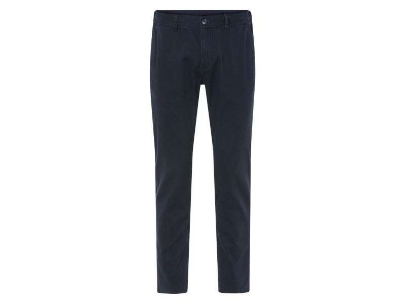 Livergy® Pánské chino kalhoty "Slim Fit" (navy modrá, XL (56/58))