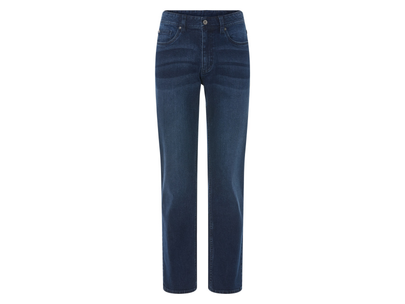 Livergy® Pánské džíny "Straight Fit" (tmavě modrá, 48 (32/32))