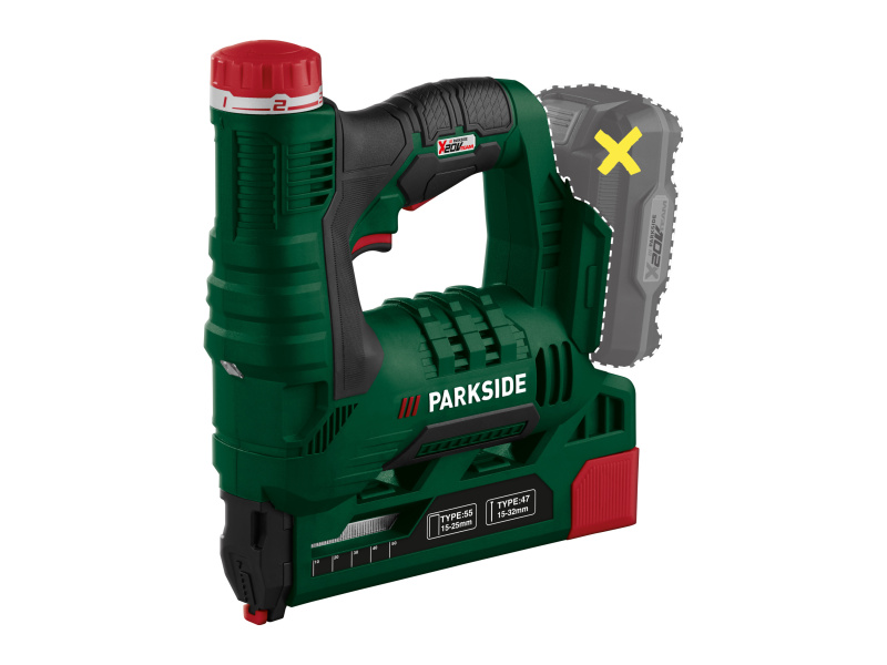 Parkside® Aku sponkovačka PAT 20-Li A1 – bez akumulátoru a nabíječky
