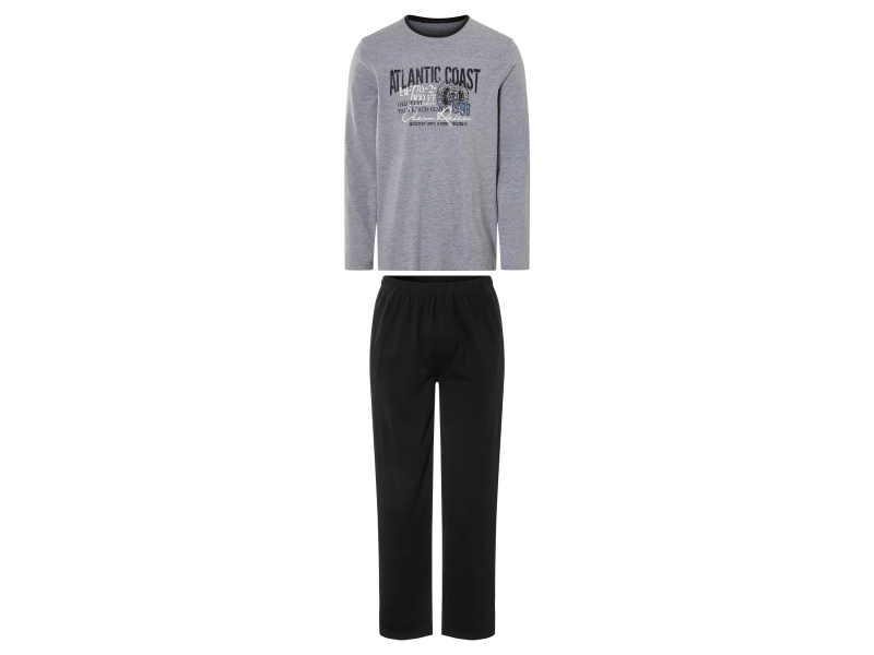Livergy® Pánské pyžamo (M (48/50), šedá)