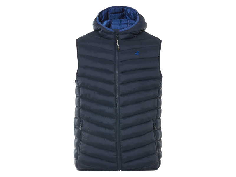 Livergy® Pánská prošívaná vesta (navy modrá, M (48/50))