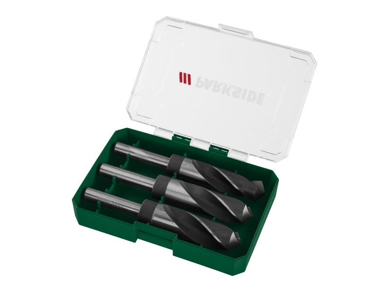 Parkside® Sada spirálových vrtáků HSS (sada 3dílná)