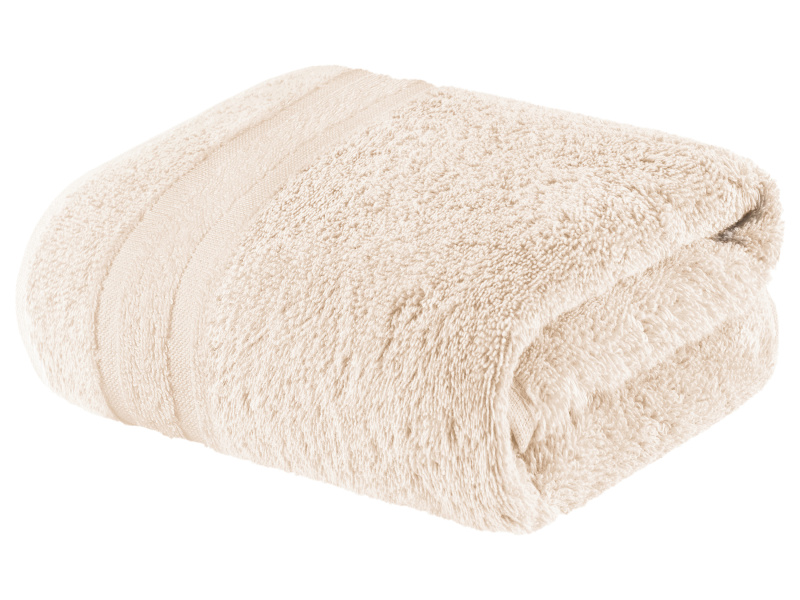 Livarno home Froté ručník, 50 x 100 cm (béžová)