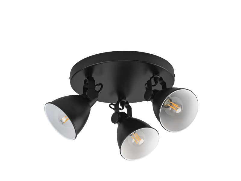 Livarno home Stropní LED svítidlo Teiwaz (stropní svítidlo bodové, černá)
