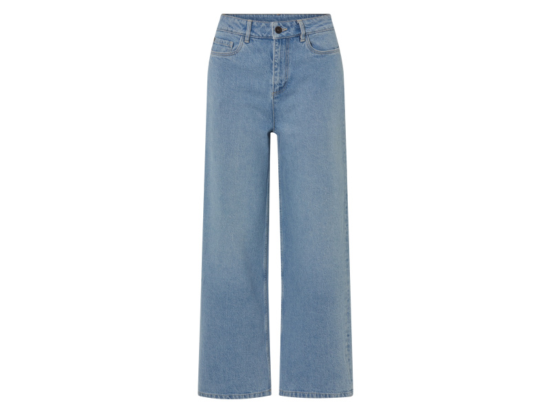 esmara® Dámské džíny "Wide Leg" (světle modrá, 46)
