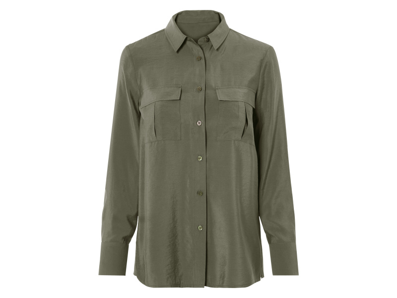 esmara® Dámská košile (khaki, 38)