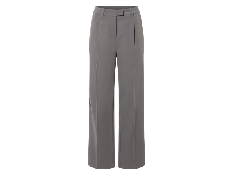 esmara® Dámské kalhoty "Wide Leg" (šedá, 44)