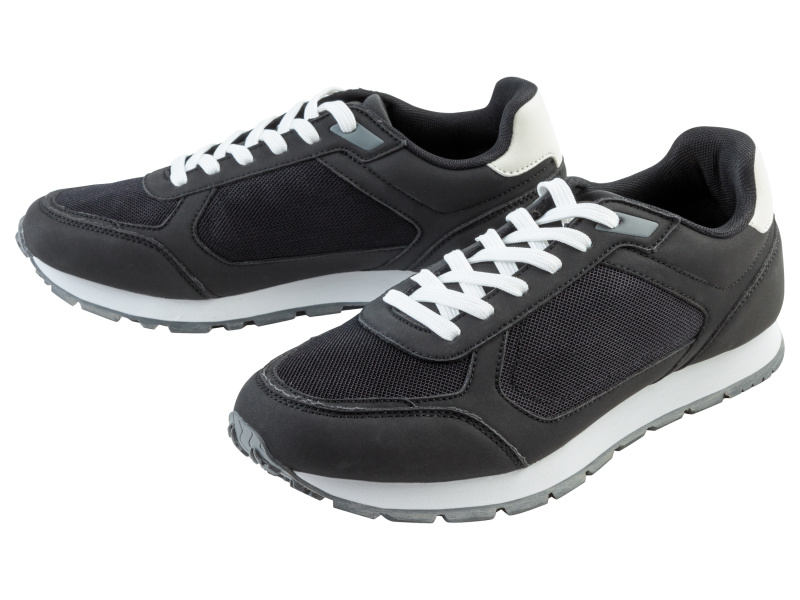 Livergy® Pánská obuv „Sneaker" (černá/bílá, 42)