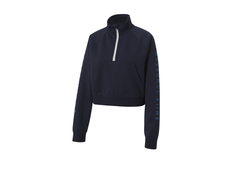 Crivit Dámská crop mikina (navy modrá, S(36/38))