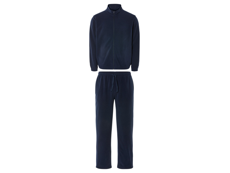 Livergy® Pánská fleecová souprava, 2dílná (S(44/46), navy modrá)