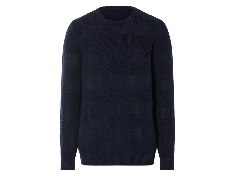 Livergy® Pánský pletený svetr (navy modrá, XXL (60/62))