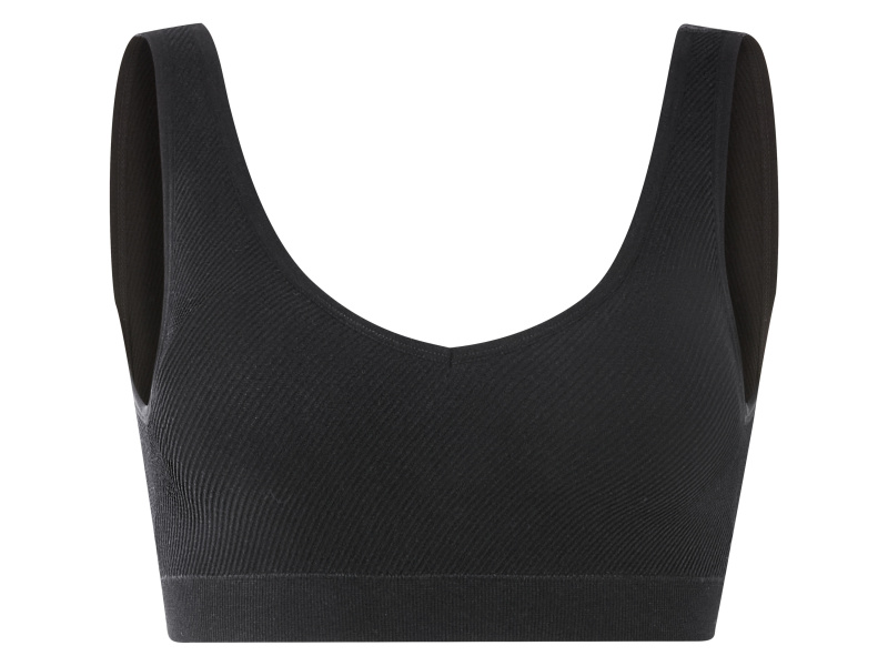 esmara® Dámská bezešvá podprsenka (S (36/38), černá)