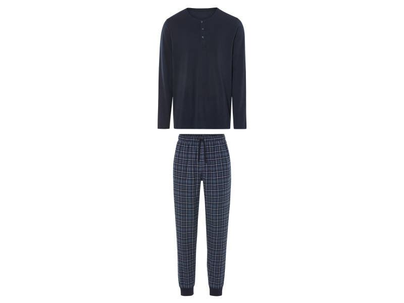 Livergy® Pánské pyžamo (XL (56/58), navy modrá)