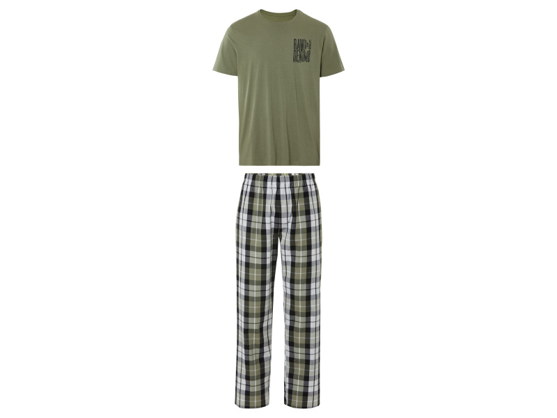 Livergy® Pánské pyžamo (khaki, S (44/46))