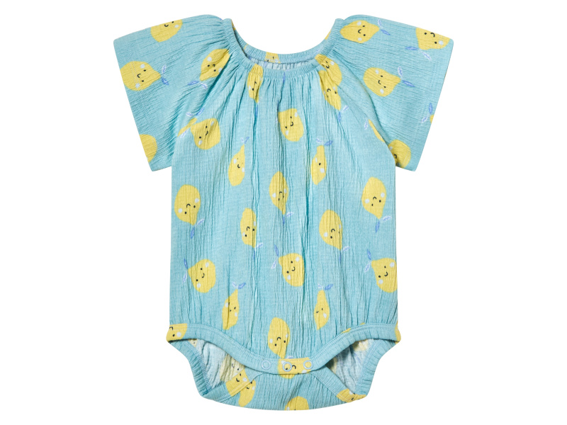 lupilu® Dívčí body s BIO bavlnou (citron, 74/80)