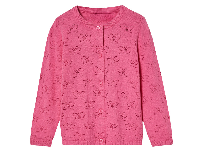 lupilu® Dívčí pletený cardigan (růžová, 98/104)