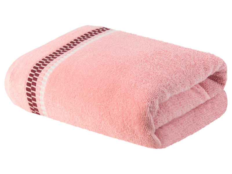 Livarno home Froté osuška, 70 x 140 cm, 450 g/m2 (světle růžová)