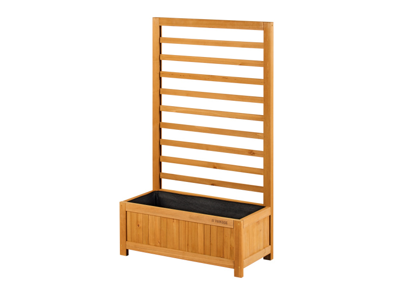 Parkside® Dřevěný truhlík na popínavé rostliny, 20 l (přírodní)