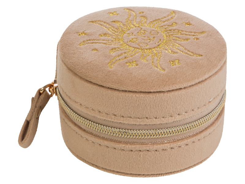 esmara® Mini cestovní šperkovnice (béžová)