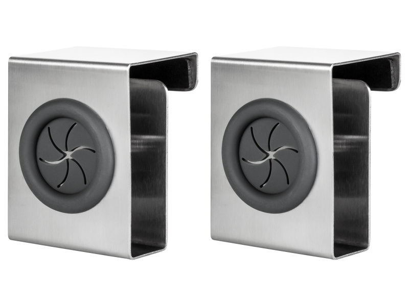 Livarno home Držák na kuchyňské utěrky (sada držáků na kuchyňské utěrky, 2 kusy)