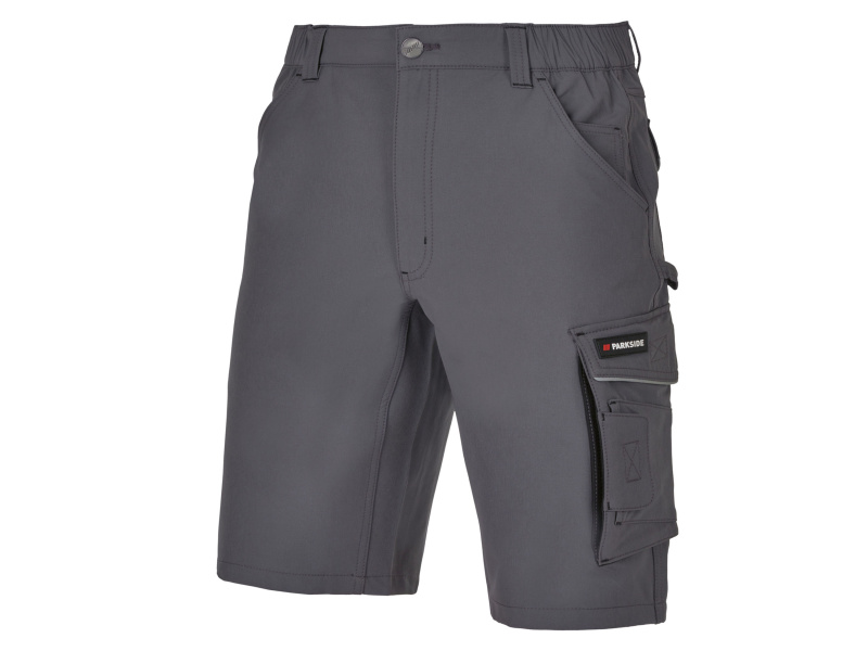 Parkside® Pánské pracovní bermudy (šedá, 52)