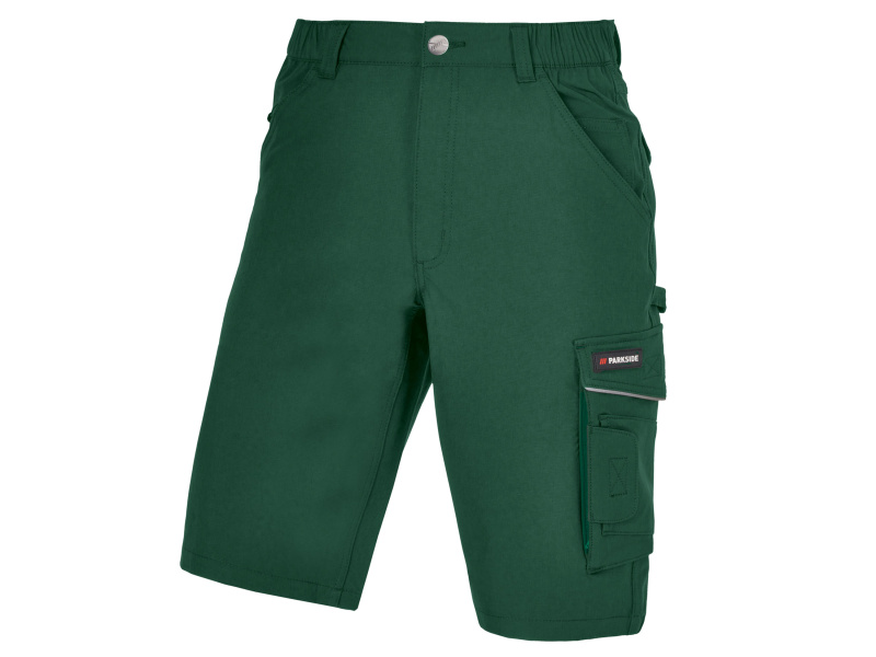 Parkside® Pánské pracovní bermudy (zelená, 46)