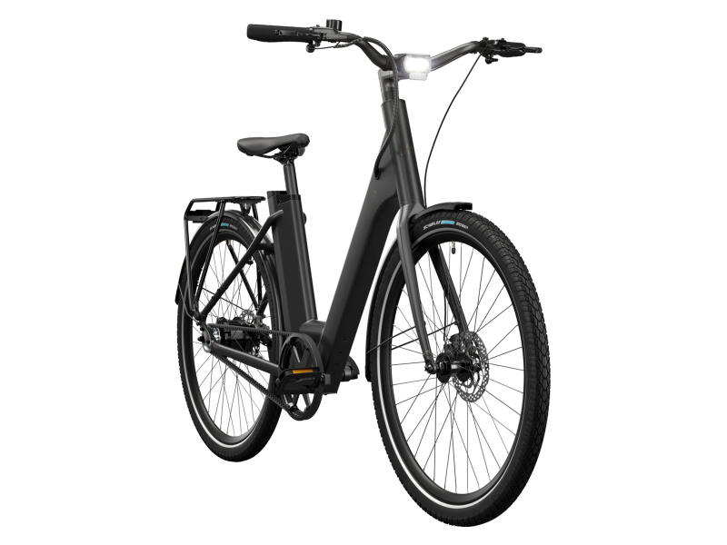 Crivit Městské elektrokolo Y.3 Belt Drive (all black)